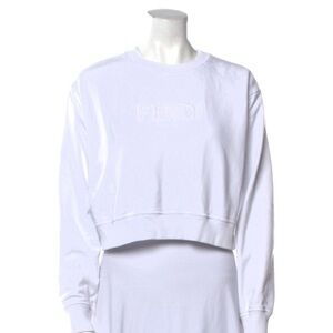 Fendi Classic White Crewneck